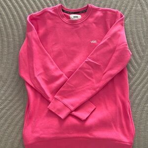 Pink women’s Vans sweatshirt